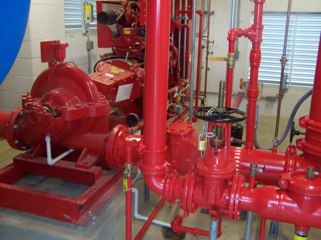 Industrial Fire Sprinkler Projects | VFP Fire Systems fire energy diagram 